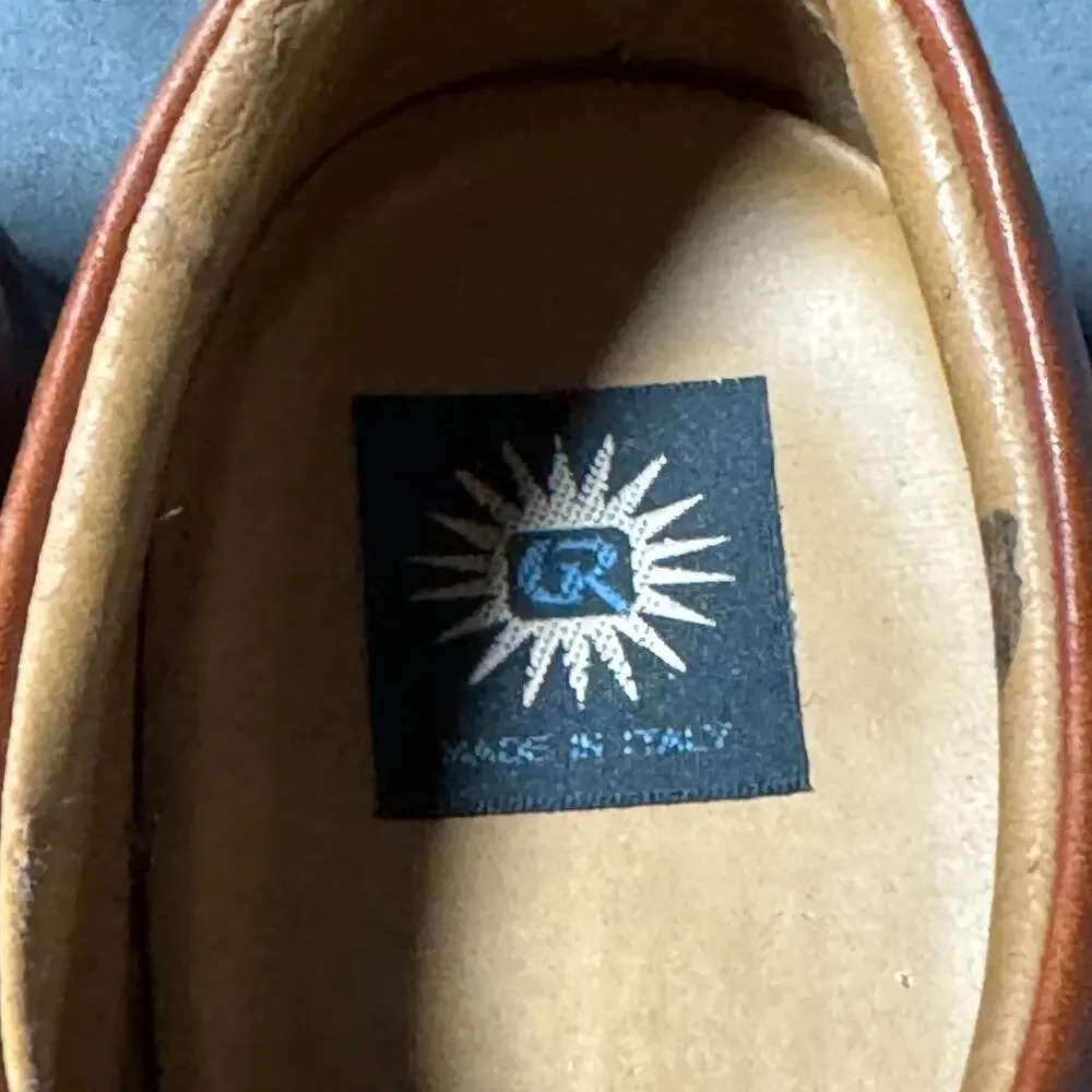 Men's CP Brown Dress shoes Size 9.5M Made in Italy